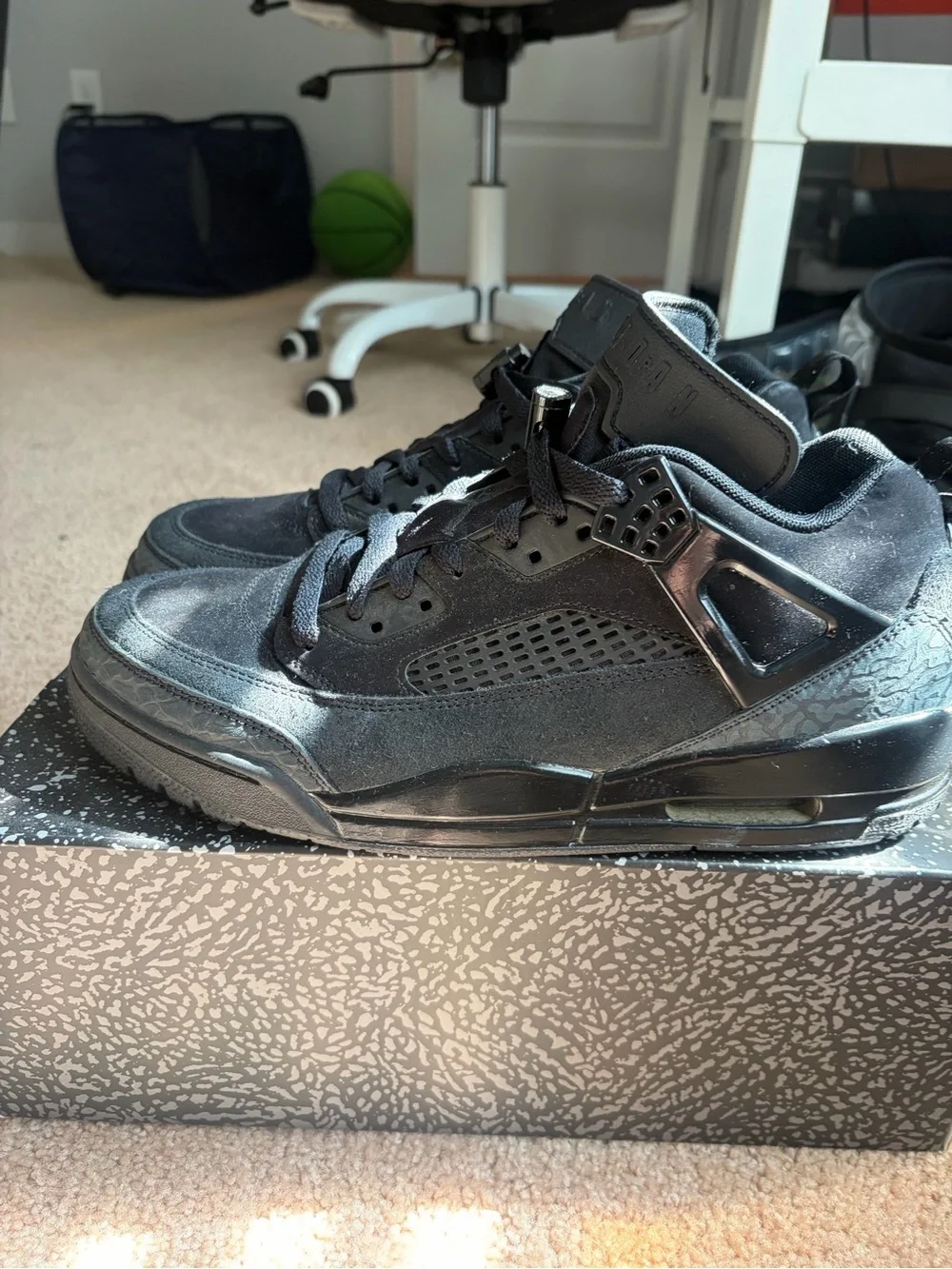Jordan Spizike Low Men's Sneakers - Black